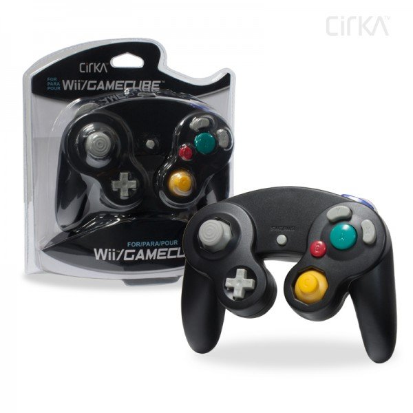 Wii/GameCube Wired Controller (Black)