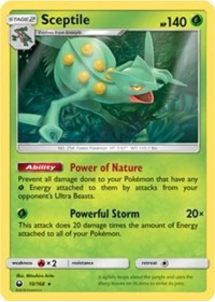 Sceptile 10/168