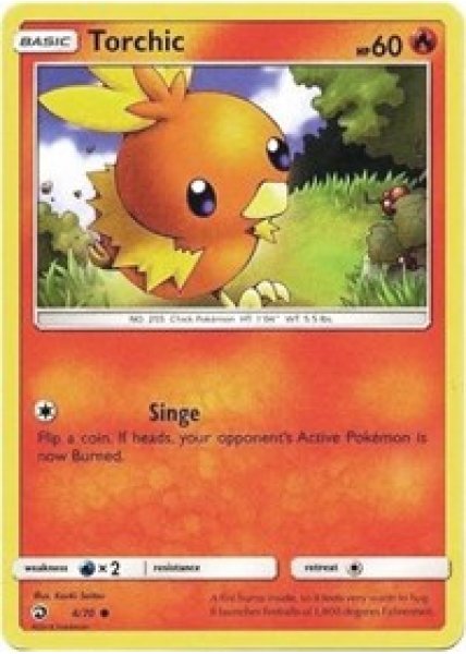 Torchic 4/70 - Reverse Holo