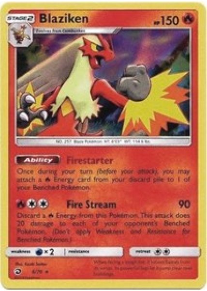 Blaziken 6/70 - Holo