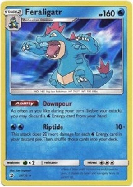 Feraligatr 24/70 - Holo