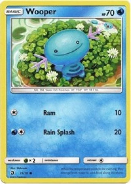 Wooper 25/70 - Reverse Holo