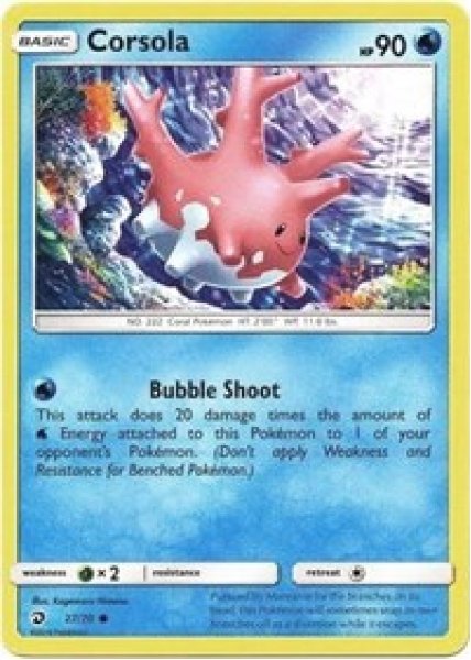 Corsola 27/70 - Reverse Holo