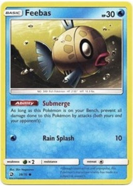 Feebas 28/70 - Reverse Holo