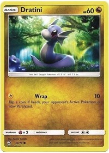 Dratini  34/70 - Reverse Holo