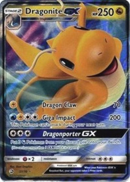 Dragonite GX 37/70 - Holo