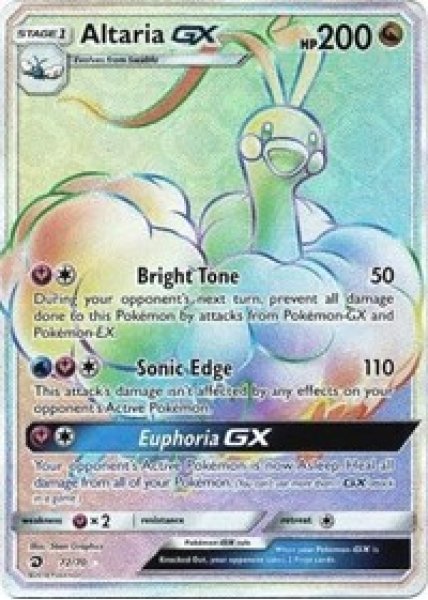 Altaria GX  72/70 - Holo