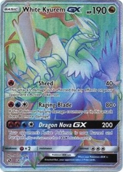 White Kyurem GX  74/70 - Holo