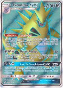 Tyranitar GX  203/214 - Holo