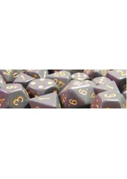 DICE 7-set: CHX25420 Opaque Dark Grey Copper (7)