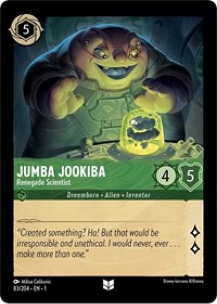 Jumba Jookiba - Renegade Scientist Cold Foil