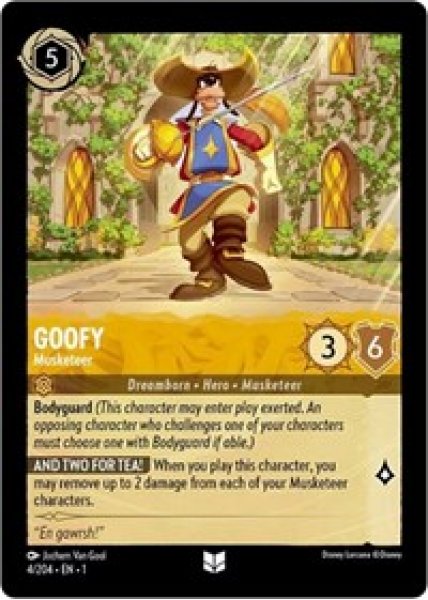 Goofy - Musketeer