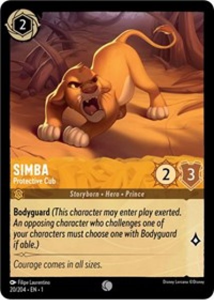 Simba - Protective Cub Cold Foil