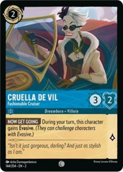 Cruella De Vil - Fashionable Cruiser