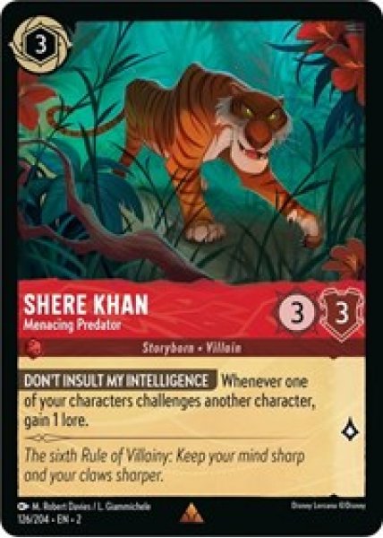 Shere Khan - Menacing Predator