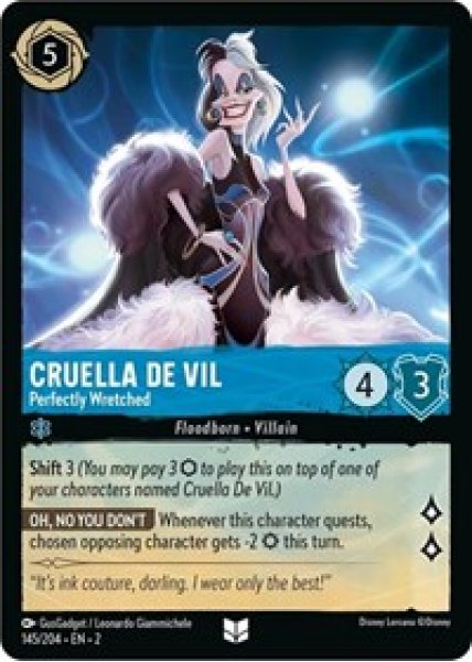 Cruella De Vil - Perfectly Wretched Cold Foil