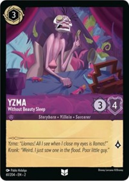 Yzma - Without Beauty Sleep Cold Foil