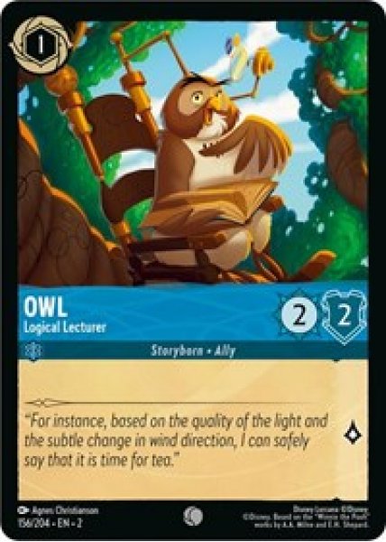 Owl - Logical Lecturer Cold Foil