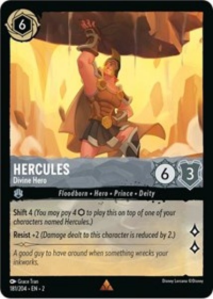 Hercules - Divine Hero Cold Foil