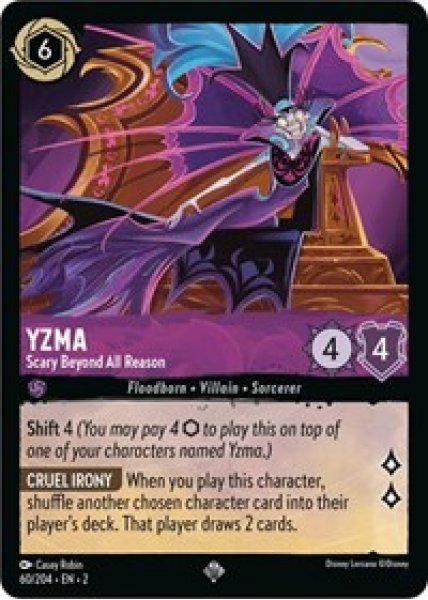 Yzma - Scary Beyond All Reason Cold Foil