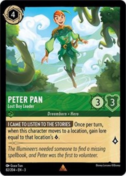 Peter Pan - Lost Boy Leader Cold Foil