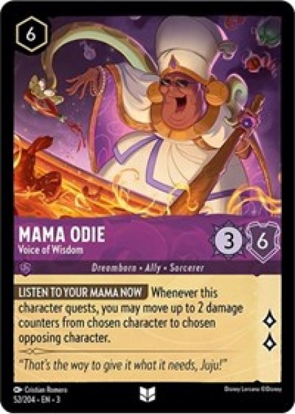 Mama Odie - Voice of Wisdom Cold Foil