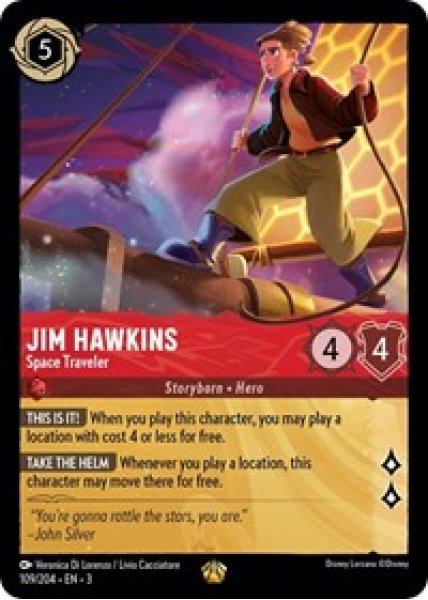 Jim Hawkins - Space Traveler Cold Foil