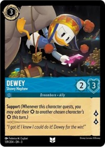 Dewey - Showy Nephew Cold Foil