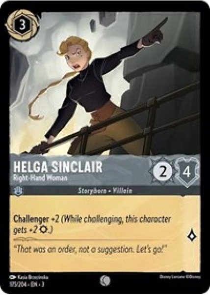 Helga Sinclair - Right-Hand Woman