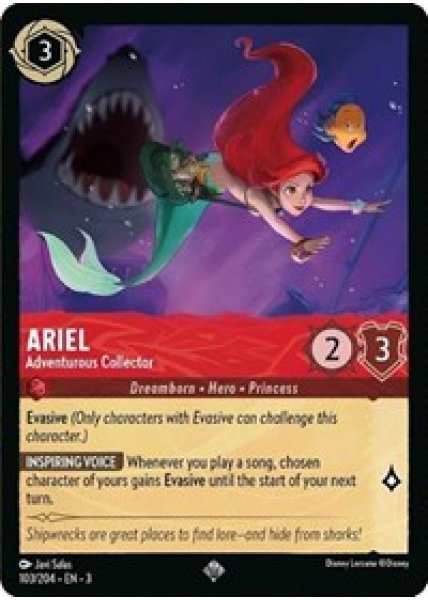 Ariel - Adventurous Collector Cold Foil