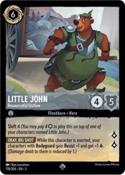 Little John - Resourceful Outlaw Cold Foil