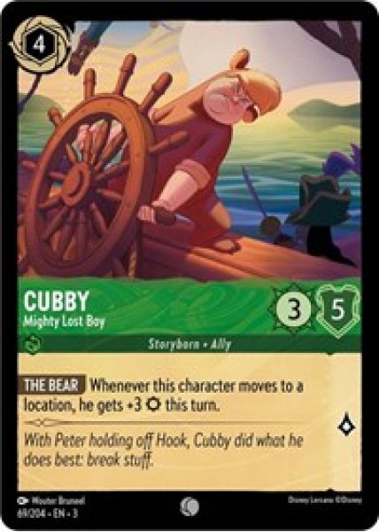 Cubby - Mighty Lost Boy Cold Foil