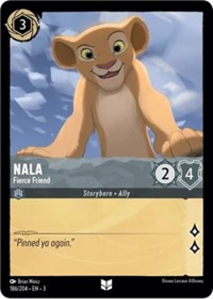 Nala - Fierce Friend Cold Foil