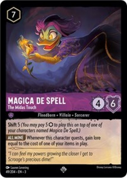 Magica De Spell - The Midas Touch Cold Foil