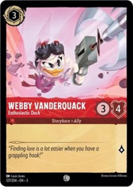 Webby Vanderquack - Enthusiastic Duck Cold Foil