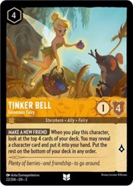 Tinker Bell - Generous Fairy Cold Foil