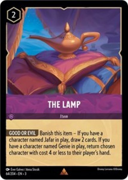 The Lamp Cold Foil