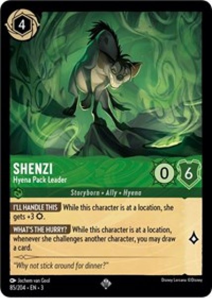 Shenzi - Hyena Pack Leader Cold Foil