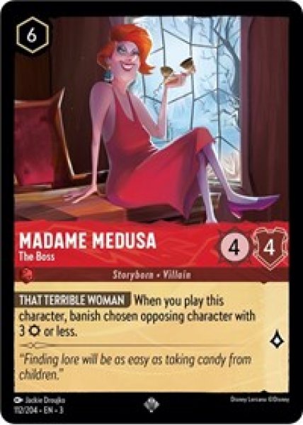 Madame Medusa - The Boss Cold Foil