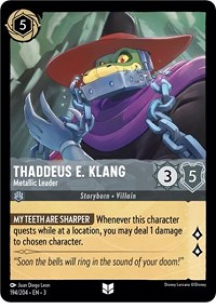 Thaddeus E. Klang - Metallic Leader Cold Foil