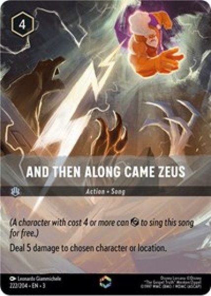 And Then Along Came Zeus (Alternate Art) Foil