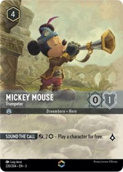 Mickey Mouse -Trumpeter (Alternate Art) Foil