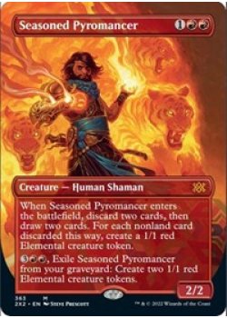 Seasoned Pyromancer (Borderless)