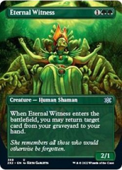 Eternal Witness (Borderless) - Foil