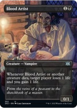 Blood Artist (Borderless) - Foil