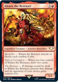 Kharn the Betrayer (Surge Foil) - Foil