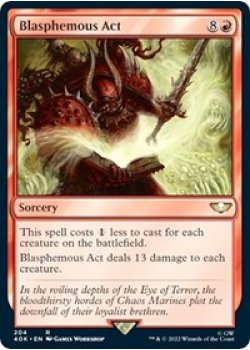 Blasphemous Act (Surge Foil) - Foil