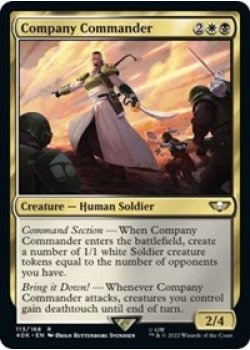 Company Commander (Surge Foil) - Foil