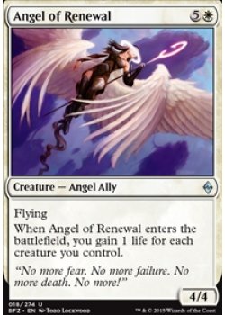 Angel Of Renewal