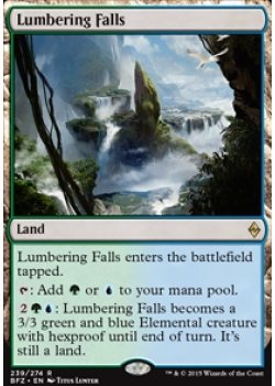 Lumbering Falls